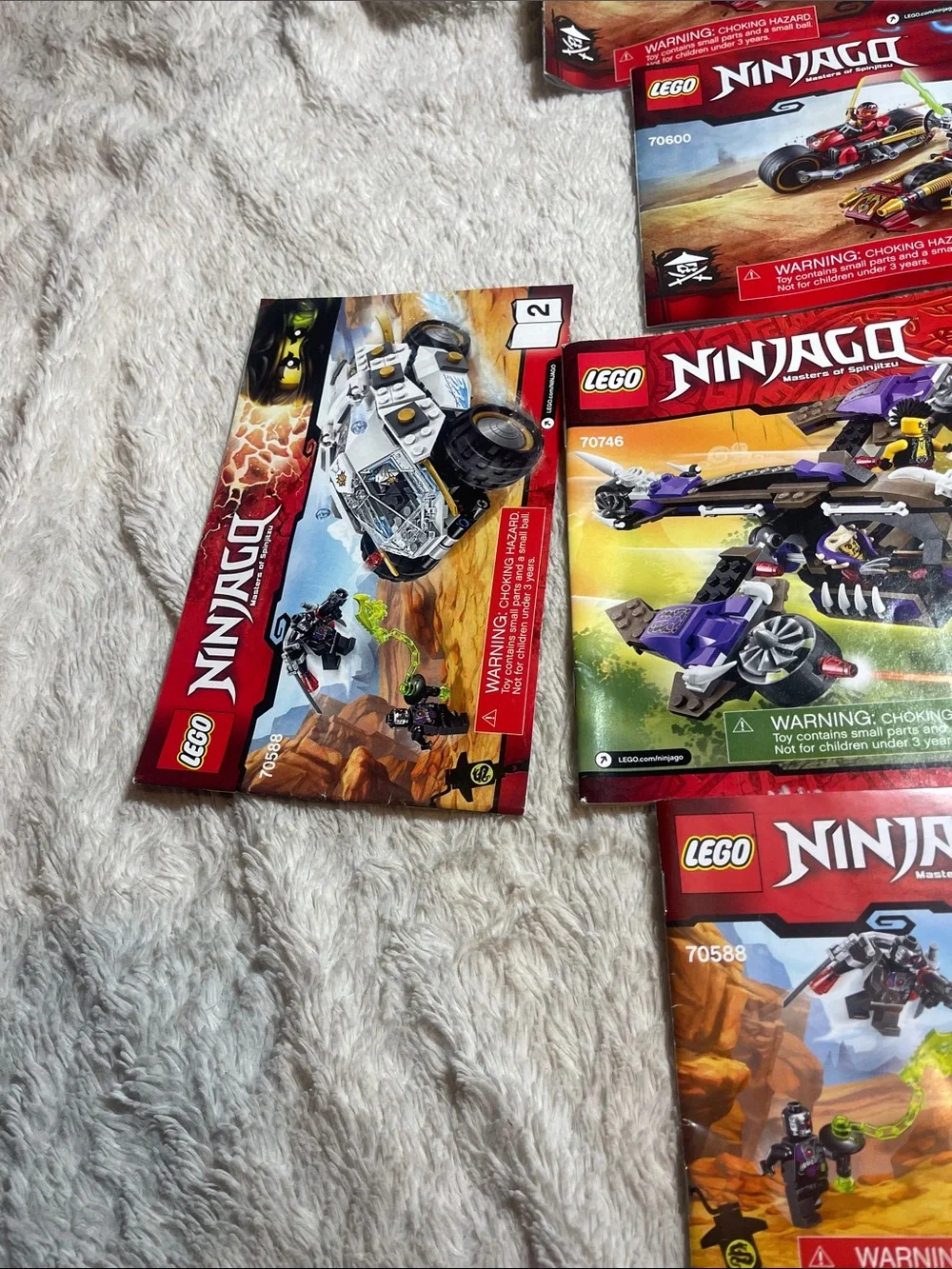 LEGO Ninjago Instruction Booklets - - Picture 4 of 4